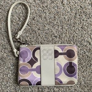 Coach • Purple Wristlet
